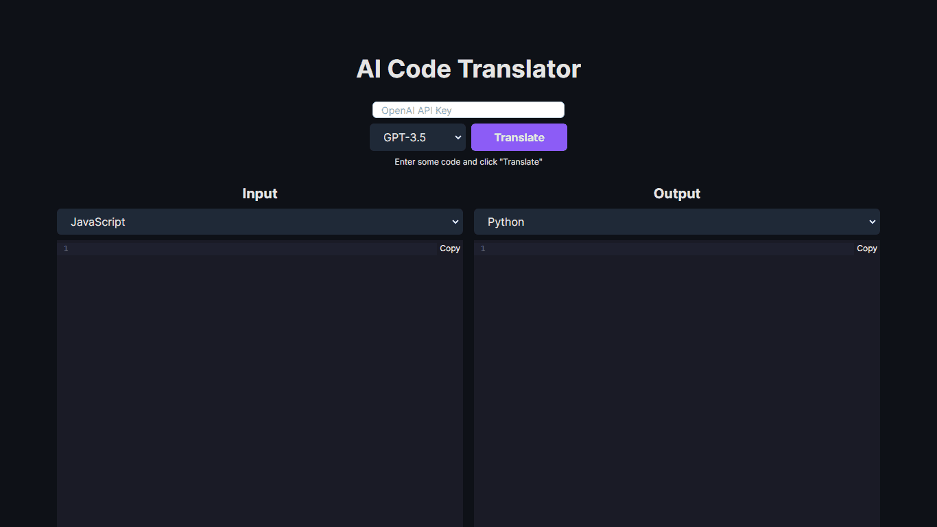 Code Translator