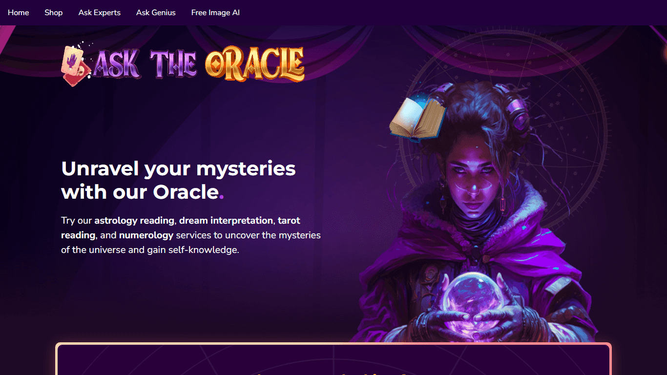 Ask the Oracle