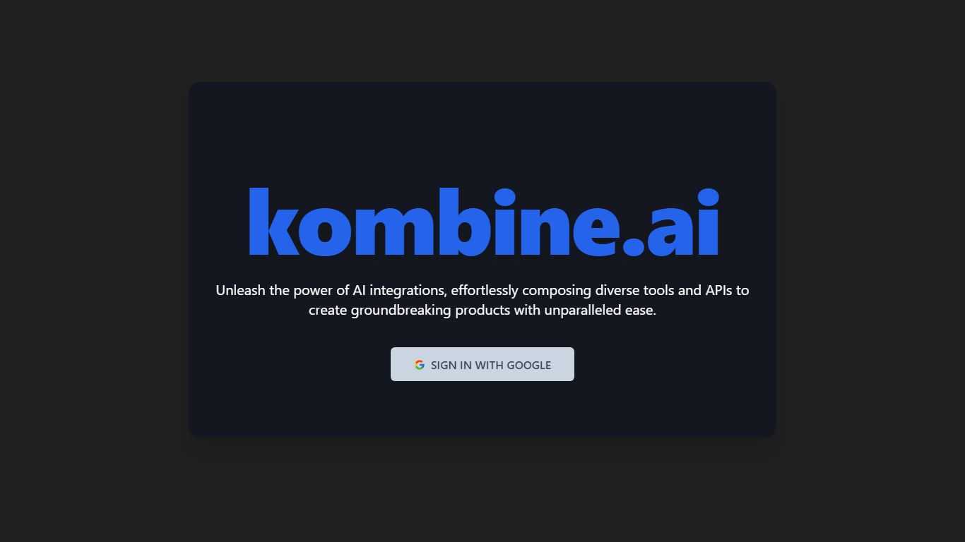 Kombine.ai