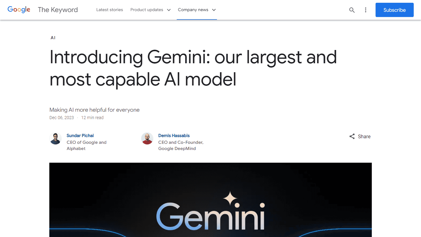 Gemini AI