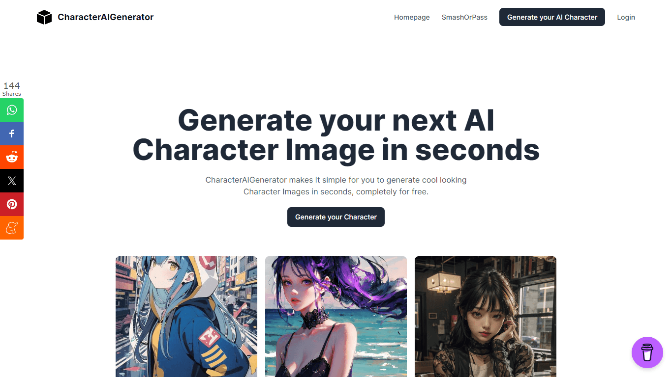 Character AI Generator 