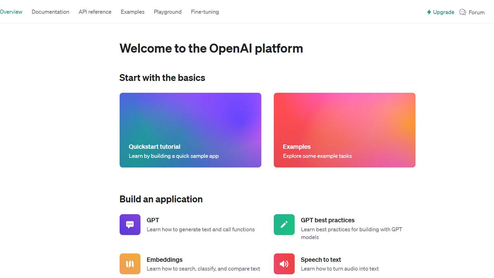 OpenAI Platform