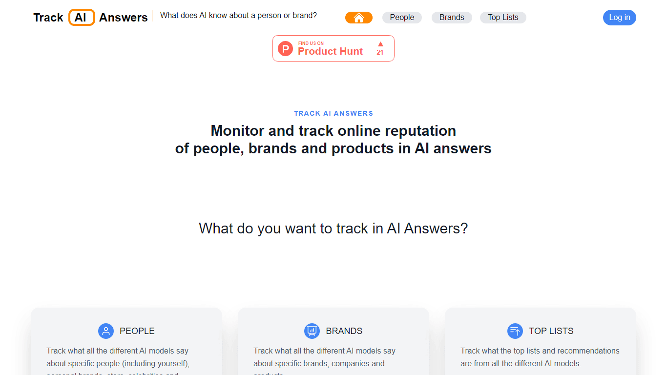 Track AI Answers