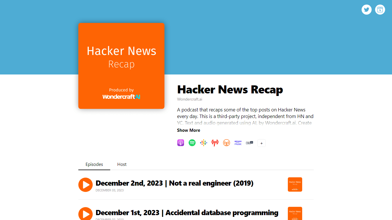 Hacker News Recap