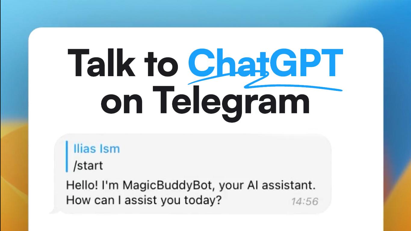 ChatGPT in Telegram with MagicBuddy